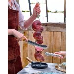 Casserole � servir - forged - churrasco - fonte - �18 cm
