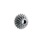 Cassette 9v compatible campagnolo - miche - taille unique - acier chrom - mixte