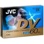 Cassette minidv normale 60 min jvc - m - dv60de - couche protectrice dlc - botier ultra compact anti ...