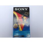 Cassette vhs (pal secam ) sony 120 minutes (pour magn�toscope ) vendue a l unitee