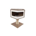 Catelite - richard ii arbre à chat - 40 x 40 x 62 cm - plateforme en bois mdf avec poteau en sisal Catelite - richard ii arbre à chat - 40 x 40 x 62 cm - plateforme en bois mdf avec poteau en sisal