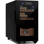 Cave  cigare - klarstein el presidente 23 humidor - 45 w - cave cigare - touch bois de htre 23l led ...