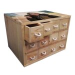 Cave a vin 12 bouteille - casier bouteille en bois � personnaliser logo texte & image [ rangement bouteille ...