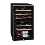 Ecs51. 2z ? cave  vin ? la sommelire ? 49 bouteilles ? 2 zones ? 480  575  845 cm ? classe g ? 38 ...