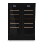 Cave  vin dual zone 42 bouteilles encastrable - cavcedb42