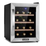 Cave � vin - klarstein reserva 12 uno - 31 litres - 11 - 18�c - gris