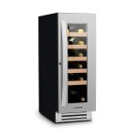 Cave à vins - klarstein vinovilla smart - 50 l / 20 bouteilles - design inox Cave à vins - klarstein vinovilla smart - 50 l / 20 bouteilles - design inox