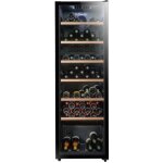 Cave à vin de vieillissement - la sommeliere - ctvne147 - 147 bouteilles - porte vitrée - classe g - ... Cave à vin de vieillissement - la sommeliere - ctvne147 - 147 bouteilles - porte vitrée - classe g - ...