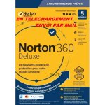 Avec cb - norton 360 deluxe 2024 avec abonnement - 5 appareils pc mac android - 1 an - 50gb cloud - envoy ...