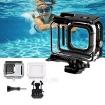 cbox caisson tanche  50 mtres pour gopro hero 9 / 10 / 11 / 12 / 13 black avec 2 portes arrires ...