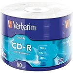 Cd - r verbatim 700 mo 80 min 52x - spindle de 50