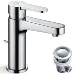 Cecipa mitigeur de lavabo salle de bain avec tirettes robinetterie de lavabo hauteur 112 mm