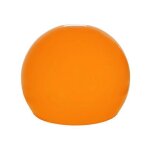 Cedar - abat - jour globe verre globe orange 1 ampoule e27 style: pop color d20xh17cm