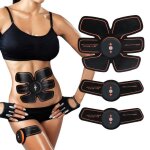 Ceinture abdominale ailida electrostimulateur musculation abdominaux bras cuisses appareil fitness pour ...