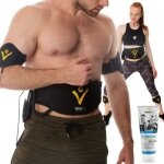 Ceinture abdominale electrostimulation et musculation ems avec gel offert - appareil electrostimulateur ...