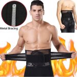 Ceinture amincissante homme sudation haopyou - tempsa - perte de poids graisse gaine ventre plat m