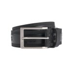Ceinture - boss - homme - pary - noir - cuir