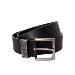 Ceinture en cuir  boucle mtallise - armani exchange