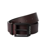 Ceinture en cuir gelio - hugo - homme - marron