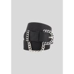 Ceinture en cuir - kaporal - liame - femme - noir - chic - fabriqu�e en france