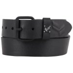 Ceinture - kaporal - noir - cuir de vache - style d�contract� - pour homme