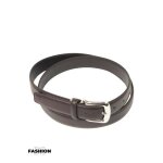 Ceinture en cuir marron foncé homme - lidys fashion - sangle réglable - boucle carrée chromée - taille ... Ceinture en cuir marron foncé homme - lidys fashion - sangle réglable - boucle carrée chromée - taille ...