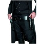 Ceinture double holsters smiffys en imitation cuir noir pour accessoire de western