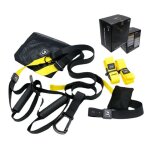 Ceinture dentranement de suspension - td - rglable - noir + jaune - 140 - 190cm - 10 kg