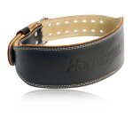 Ceinture de fitness en cuir rembourr 4 - harbinger - noir - adulte