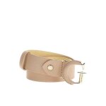 Ceinture guess femme inscription rose simili cuir