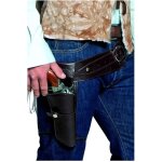 Ceinture avec holster - smiffys - imitation de cuir - marron - adulte