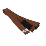 Ceinture jiu - jitsu br�silien danrho - brun - 280 cm