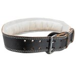 Ceinture musculation en cuir maintien lombaire 8 trous r�glables weider