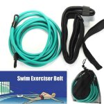 Ceinture de natation pour entranement de rsistance stationnaire freinage cordon lastique pour adulte ...