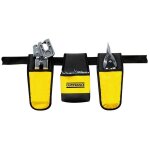 Ceinture plaquiste - outifrance - outil de travail - jaune - 2 outils - ajustable