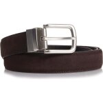 Isotoner ceinture rversible noir / marron homme