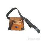 Ceinture - sacoche - silverline - 8 poches - cuir et daim - 260 x 230 mm - mixte