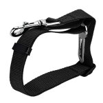 Ceinture de sécurité pour chien - vvikizy - réglable - nylon - noir - sécurisée en voiture Ceinture de sécurité pour chien - vvikizy - réglable - nylon - noir - sécurisée en voiture