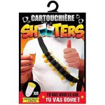 Ceinture shooter - stc - noir - style cartouchi�re - mixte - confortable � porter