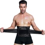 Ceinture de sudation abdominale pour homme - noir - minceur gaine ventre plat sport réglable fitness ... Ceinture de sudation abdominale pour homme - noir - minceur gaine ventre plat sport réglable fitness ...