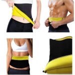 Ceinture de sudation abdominale sauna sportif remise en forme gaine amincissante noprne plat minceur ...