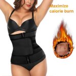 Ceinture de sudation femme - surenhap - noir - amincissante et prvention de blessure pour sport