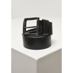 Ceinture - urban classics - imitation cuir recycl - noir - s / m - style urbain