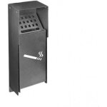 Cendrier en fer forg pour mur artigian ferro art. 810 14 x 8 x 34 cm