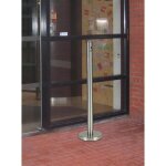 Cendrier en inox 100 cm
