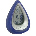 Station m�t�o � eau h2o forme goutte - bleu - temp�rature et pr�visions m�t�o - otio