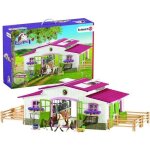 Centre questre schleich 42344 avec cavalire et chevaux