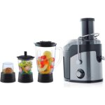 Centrifugeuse extracteur de jus avec mlangeur - power juicer - acier inoxydable - + hachoir et moulin ...