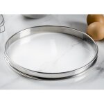 Cercle de tarte en inox - � 220 x h 27 mm