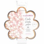 Cercle � tarte perfor� fleur marguerite